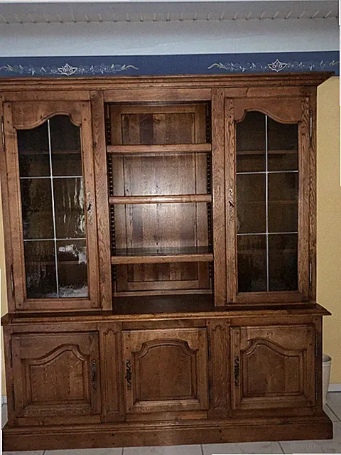 wohnzimmerschrank gebraucht massiv