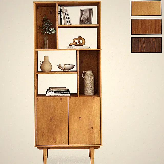 Wohnzimmerschrank Regal mit Türen Regal mit Fächern