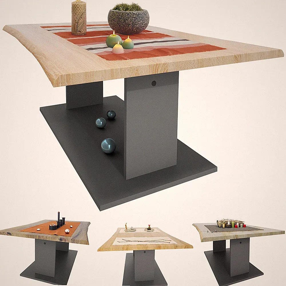 Wohnzimmertisch Couchtisch Sofatisch Beistelltisch Abstelltisch Melo Anthrazit