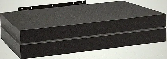 WOLTU 2er Wandregal Wandboard Regalbrett freischwebend Schweberegal Bücherregal
