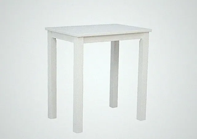 Woodroom Esstisch Kota Hevea massiv lackiert 70x50 cm