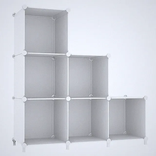 Würfel Aufbewahrungs Organizer 6 Würfelregale mit Holzhammer DIY Schrank