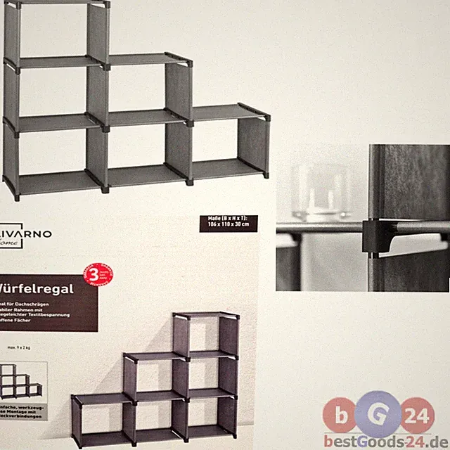 Würfelregal Stabiler Rahmen Bücherregal Stecksystem Würfel Stufenregal