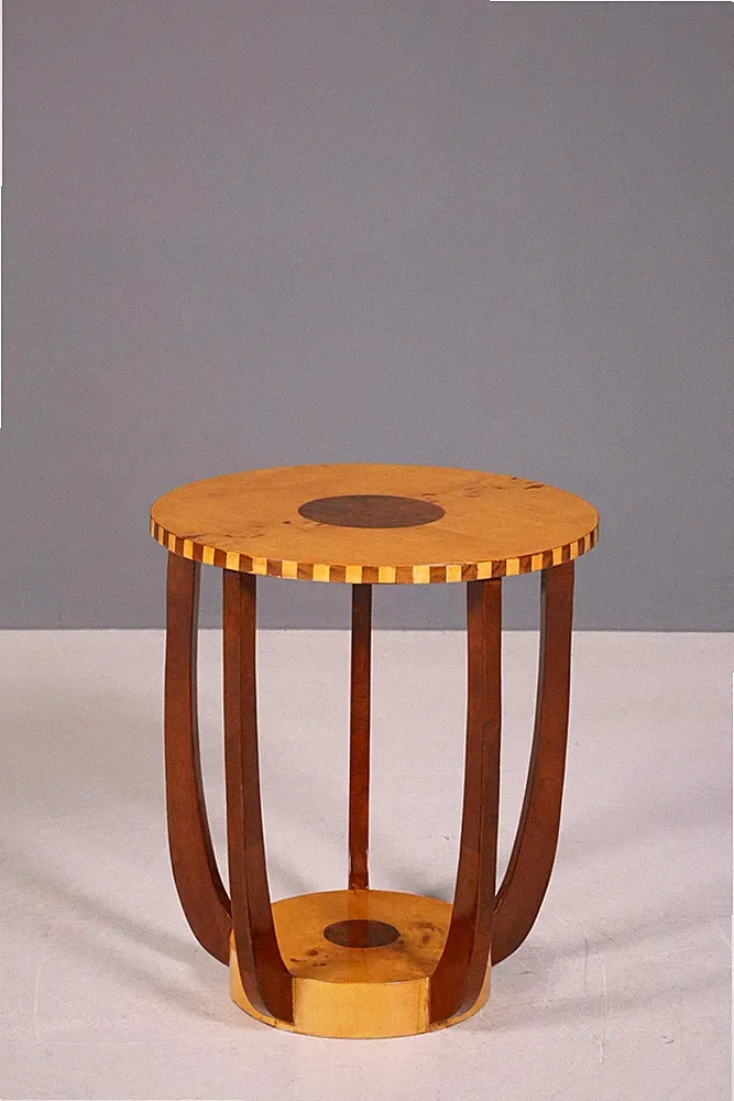 Wunderschöner Art Deco Stil Beistelltisch Antik Stil Tisch Luxus Couchtisch