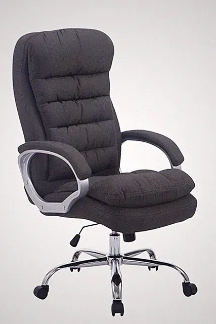 XXL Bürostuhl Vancouver Stoff 235 kg Belastbar Ergonomisch Höhenverstellbar