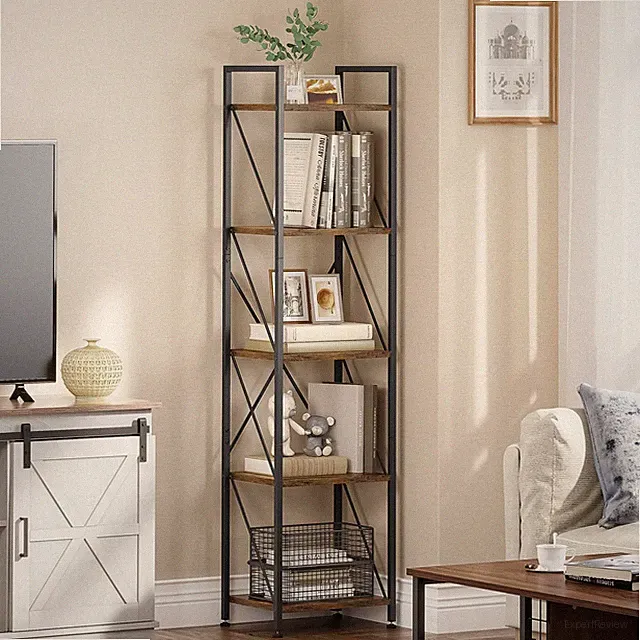 YITAHOME Bücherregal mit 5 Fächern, 30 x 40 x 158 cm