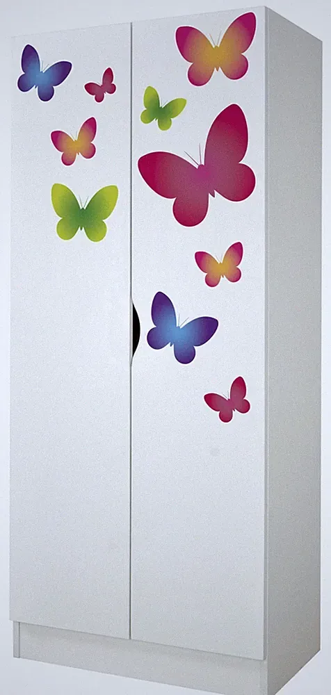 Zweitüriger Kleiderschrank - Roma - Möbel für Kinder